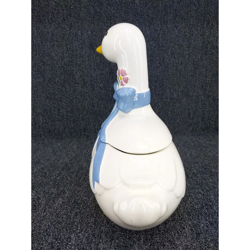 vtg Country Goose Cookie Jar 14